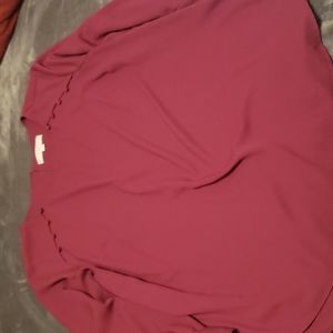 Violet purple Loft blouse